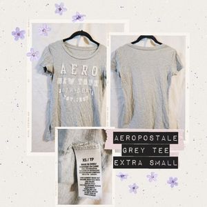 Aeropostale, grey, tee shirt extra small